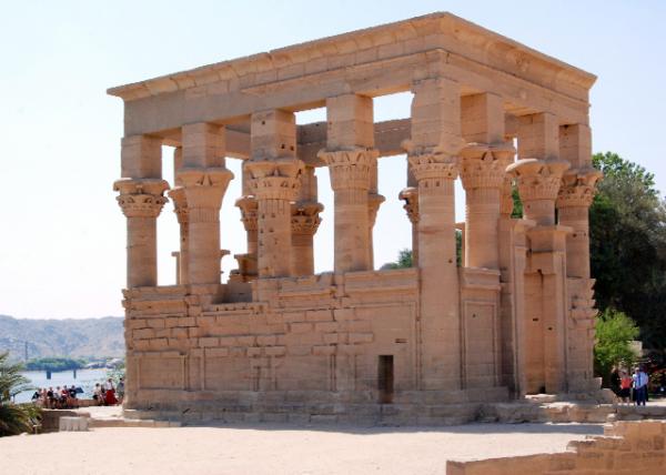 04-06-11_ Trajan's Kiosk as Pharaoh's Bed, a Ceremonial Landing Place for the Temple Complex.jpg