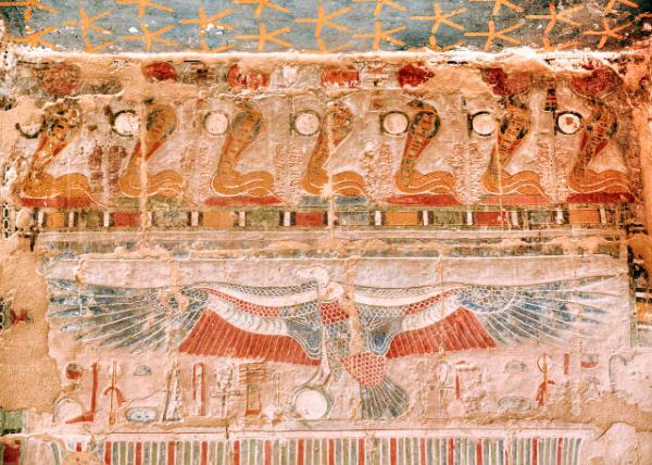 04-08-11_ Hatshepsut Mortuary Temple (Deir el-Bahri)_Reliefs @ Chapel of Anubis.jpg