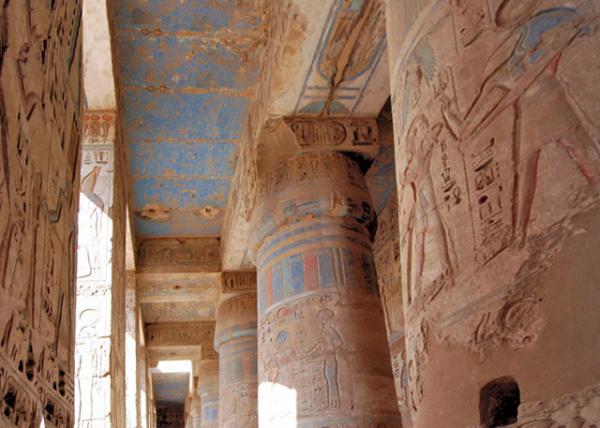 04-08-11_ Wall Paintings @ Temple of Medinet Habu_ Thebes-50001.JPG