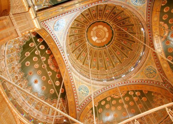 04-12-11_ Ceiling in Mohamed Ali Alabaster Mosque_ Cairo-10001.JPG