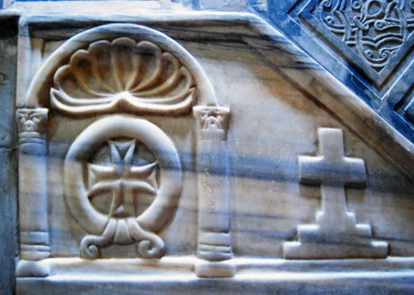 04-12-11_ Hanging Church_Detail of the Marble Pulpit.jpg