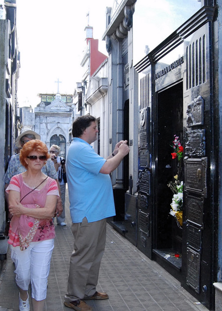 01-04-13_ Recoleta Cemetery_Eva Peron's Tomb-40001.JPG