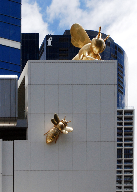 01-02-10_ Sculpture_Queen Bee Installation @ the Base of Eureka Tower.jpg