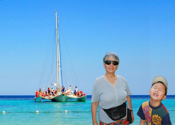 01-31-09_ Catamaran Sailing over Caribbean Sea ߮ڼձȺϵ˫崬-10001.JPG