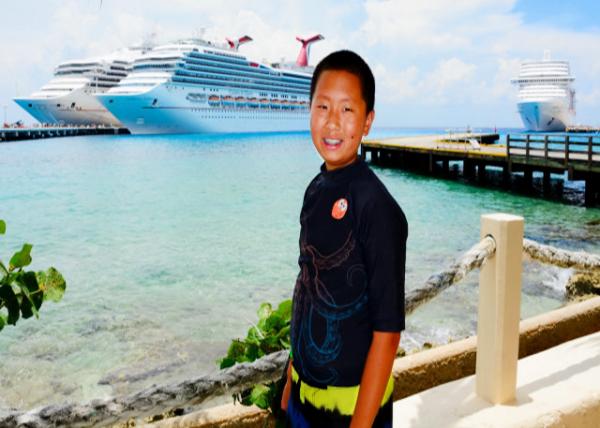 2014-08-04_Cozumel Cruise Terminal Viewed from Cozumel Reefs National Marine Park ӿ÷Һ԰÷ͷ.JPG