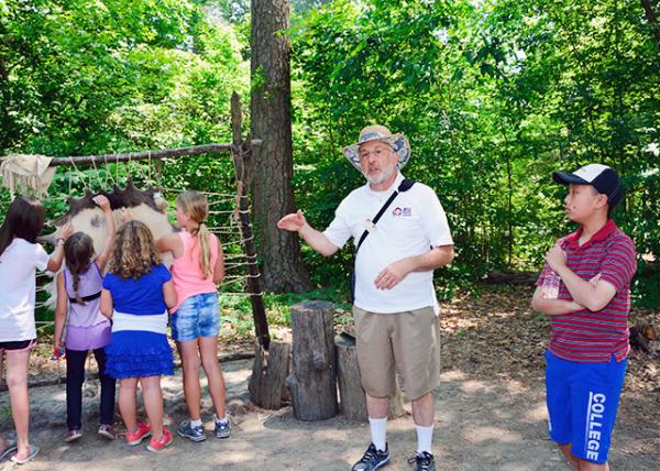 2014-05-25_Recreated Powhatan Village_Hunting Furs ëƤ-60001.JPG