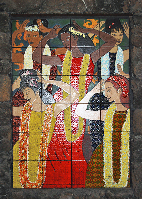 10-09-07_ Coco Palms Resort_Derelict Mosaic Mural of the Races of Hawaii by Millard Sheets0001.JPG