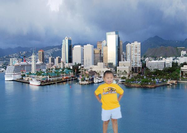 09-28-07_ Aerial Reverse Pullback Shot of a Yacht Marina in Downtown Honolulu-10001.jpg