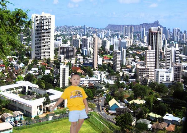 09-28-07_ HNL Skyline against Diamond Head ̴ɽʯͷɽ-10001.jpg