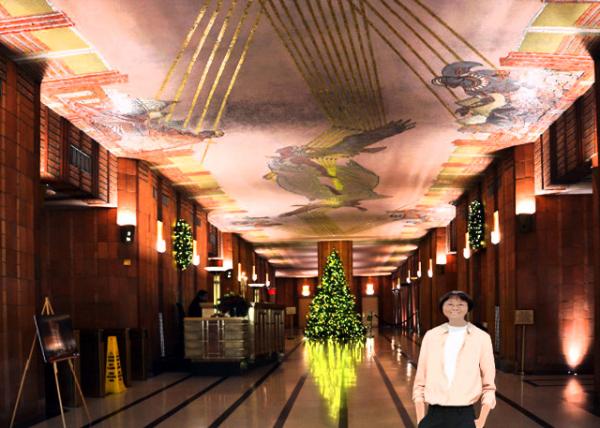 2023-12-08_AT&T Long Lines Bldg_Eagle Mosaic Ceiling-10001.JPG