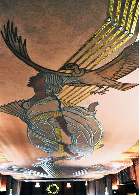 2023-12-08_AT&T Long Lines Bldg_Condor Ceiling Mosaic0001.JPG