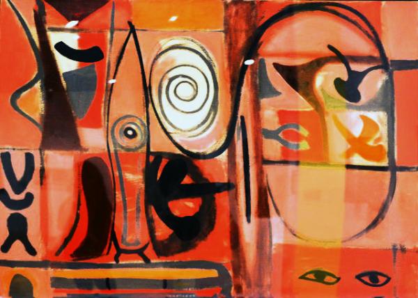 2022-10-22_NYU Grey Art Gallery-NYU Art Collection_Quest in Oil on Canvas by Adolph Gottlieb (1948)0001.JPG