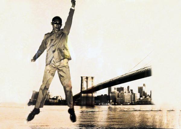 2022-10-22_NYU Grey Art Gallery-NYU Art Collection_New York_ New York (Brooklyn Bridge) in Gelatin Silver Print by Tseng Kwong Chi (2014)0001.JPG