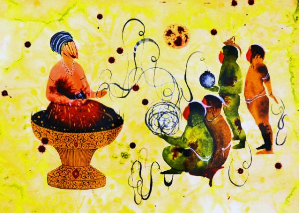 2022-10-22_NYU Grey Art Gallery-NYU Art Collection_Red Dots in Mixed Media on Aquaboard by Shiva Ahmadi (2016)0001.JPG