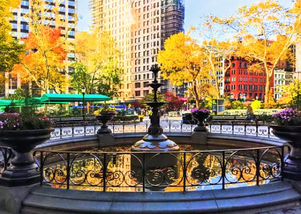 2022-09-25_Madison Sq Park Fountain or Southern Fountain Made of North Jay Granite, a Modern Reproduction of the Original (1842)0001.JPG