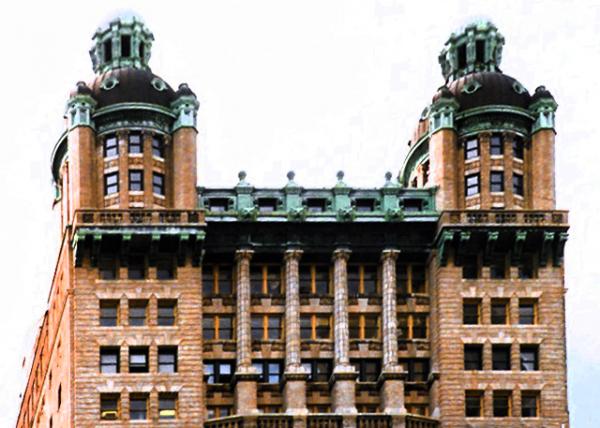 Park Row Bldg (1896-99) w 2 Granite Doric-Style Pilasters @ 15 Park Row0001.JPG