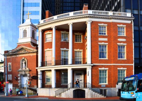 2022-10-22_James Watson House (1793C1806) Attributed to John McComb Jr. & Adjoining Shrine to St. Elizabeth Ann Seton0001.JPG