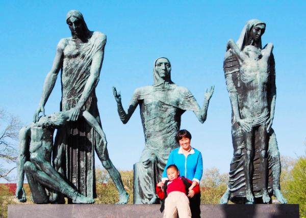 2010-04-10_1st Grade Spring Break @ Social Consciousness (1954) w The Great Consoler (or Compassion)_ The Eternal Mother (or Destiny) & Succor (or Death)0001.JPG