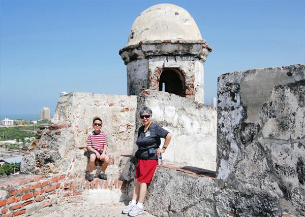 01-27-09_ Fort_San Felipe de Barajas Castle_Guard Tower -20001.JPG