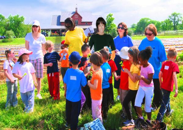 2008-06-03_Smell Lemon Balm Leaves @ Willow Creek Farm0001.JPG
