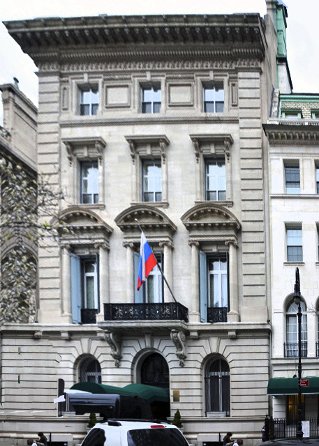 2016-04-11_Consulate-General of Russia in New York City (1903) in the 5-Story Renaissance Style Limestone Townhouse on 9 E 91st St-10001.jpg