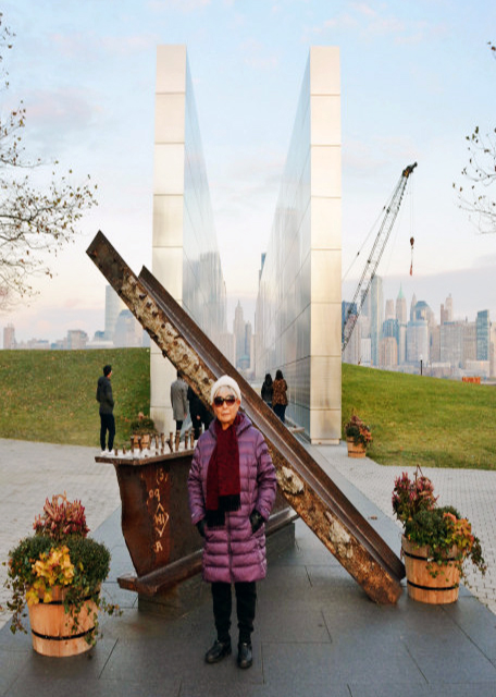 2021-11-28_Empty Sky Memorial w Remnants from the World Trade Center by the September 11 Attacks in the Foreground0001.JPG