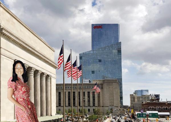 2001-08-11_Cira Centre Tower & 30th Street Station Ĵú͵30ֳվ0001.jpg
