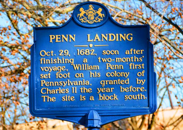 2021-12-20_Penn Landing (10-29-1682)_ soon after Finishing a 2-Months' Voyage_ W. Penn 1st Set Foot on His Colony of PA_ Granted by Charle0001.JPG