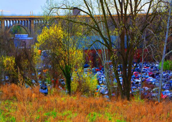 2022-04-13_Albertus L. Meyers Bridge (1913)_Junk Yard0001.JPG