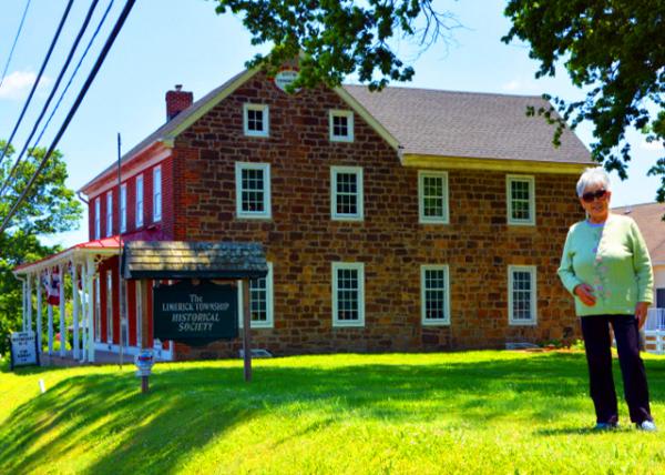 2022-06-19_Royersford_Isaac Hunsberger House_5-Bay Front Facade & a One-Story Porch w Victorian-Style Decorative Elements in a Vernacular Georgan Style Constructed in 18270001.JPG