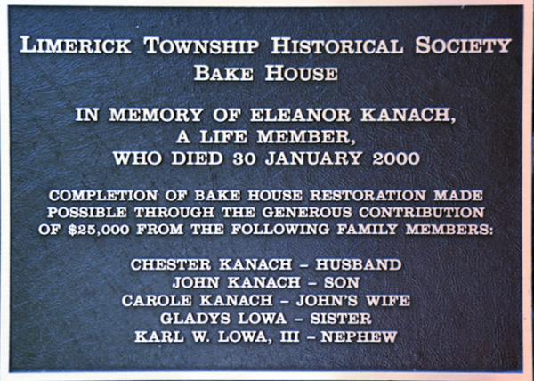 2022-06-19_Royersford_Isaac Hunsberger House_Bake House-Summer Kitchen Plaque0001.JPG