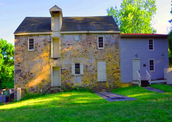 2022-07-03_Keefe-Mumbower Mill (1835)_Banked-Stucco-over-Stone Bld w a 2-Story_ Wood-Frame Reproduction Addition0001.JPG