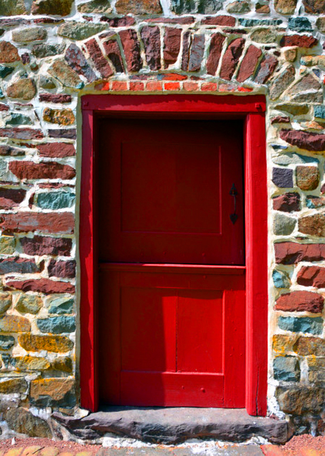 2022-08-14_Henry Antes House_Dutch Door on the NE Side of the House0001.JPG