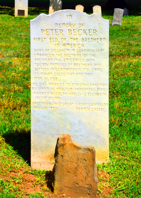 2022-08-14_Klein Meetinghouse_the remains of Peter Becker_ who led the Brethren to America in 1714-20001.JPG