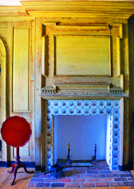 2022-08-20_Graeme Park_Keith House_Bedroom w Delft Blue0001.JPG