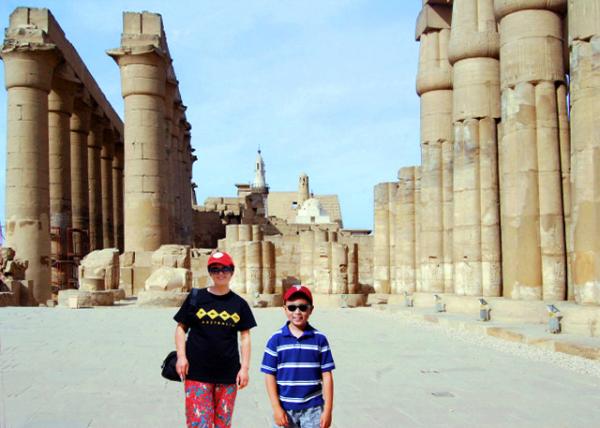 2011-04-09_2nd Grade Spring Break @ Colonnade of Amenhotep III w Its Lofty Papyrus Columns in Luxor Temple-1M0001.JPG