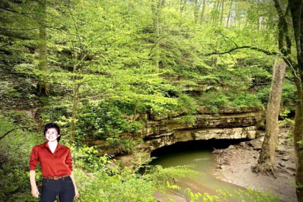 1992-07-04_River Styx_One of the Cave's Semi-Subterranean Waterways Emerged onto the Surface in Mammoth Cave NP0001.JPG