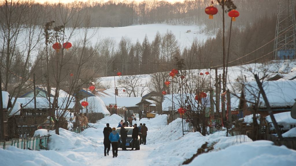 Enjoying winter fun in NE China's Jilin - CGTN