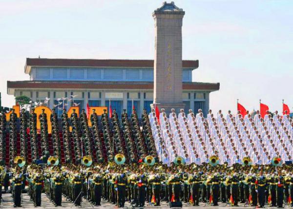 Monument to the People's Heroes & Mausoleum of Mao Zedong ����Ӣ�ۼ����ë�󶫼�����.JPG