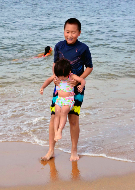 2013-09-01_Cousins @ North Beach of Sandy Hook in Gateway Natil Rec Area �Ż�������������ɳ����̲-80001.JPG
