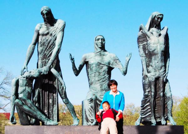 2010-04-10_1st Grade Spring Break @ Social Consciousness (1954) w The Great Consoler (or Compassion)_ The Eternal Mother (or Destiny) & Succor (or Death)0001.JPG