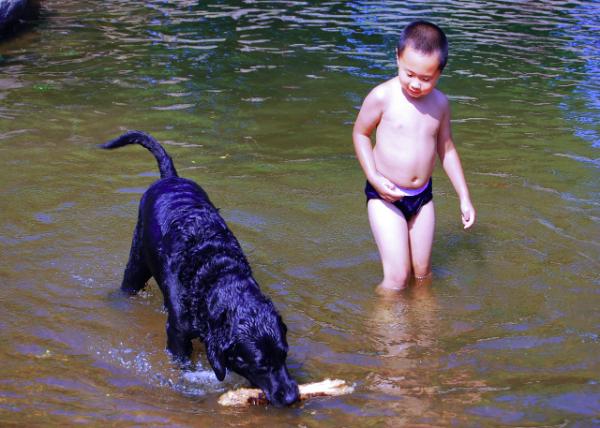 2007-09-08_Walker, the Labrador Retriever & Me @ Tyler SP ̩��������԰������������-10001.JPG