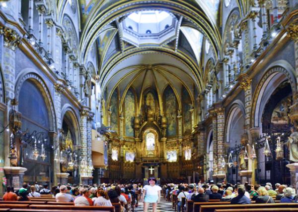 2024-06-03_Virgin of Montserrat_ Catalonia's Patron Saint in the Sanctuary of the Mare de D��u de Montserrat in 12th C Romanesque Polychrome Carving-10001.JPG