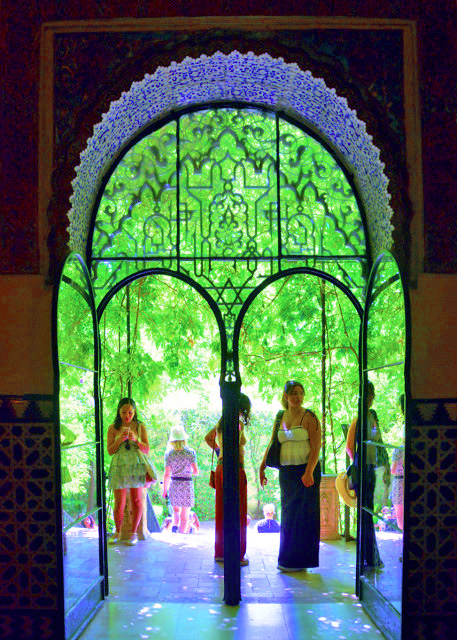 1770856911495576.jpg 2024-06-05_21_Doorway to Courtyard Decorated w Mixing Elements of the Renaissance Revival & Moorish Revival (Neo-Mudejar)0001.JPG