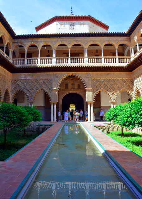 1770856957848814.jpg 2024-06-05_22_Patio de Doncellas or Courtyard of the Maidens w a Reflection Pool in 14th Century-10001.JPG