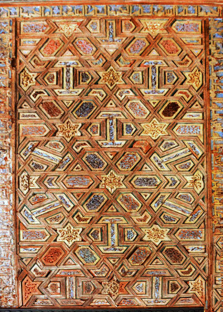 1770857728732227.jpg 2024-06-05_35_Detail of an Ornate Ceiling w Painted Wooden Mosaic0001.JPG