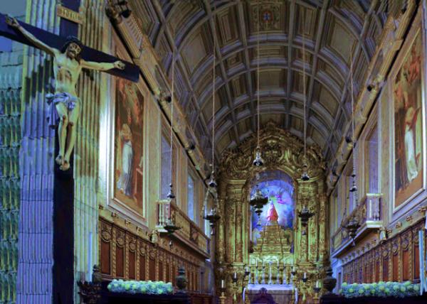 2024-06-14_29_Our Lady of Oliveira Church_Romanesque Chancel w Side Chapels Adorned w Colorful Motifs0001.JPG