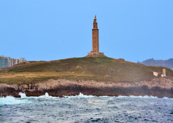 2024-06-15_00_Tower of Hercules or Farum Brigantium, the Oldest Known Extant Roman Lighthouse Built in the 1st Century & a UNESCO World Heritage S.JPG