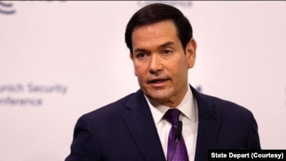 资料照片：美国国务卿马尔科·卢比奥出席慕尼黑安全会议。(2026年2月14日)