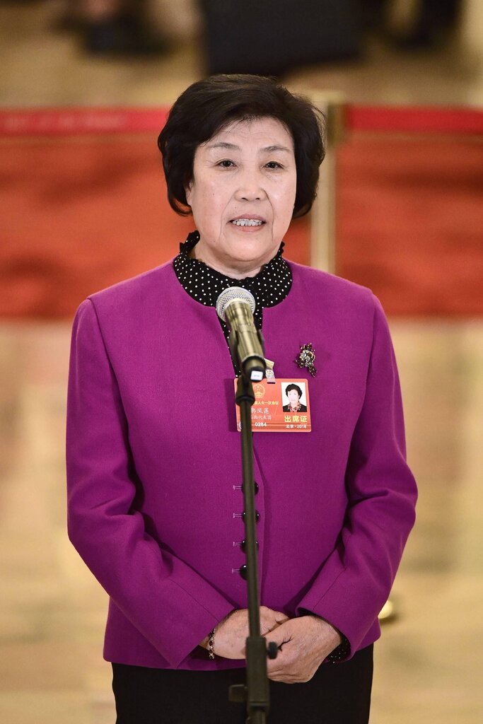 郭凤莲，摄于2018年。